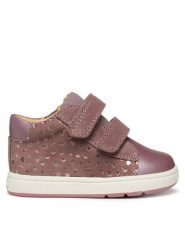 Geox Sneakersy B Biglia B044CC 007AK C8007 Różowy. Czerwone buty sportowe dziewczęce Geox, bez wzorów, ze skóry, bez zapięcia. Za 189.99 zł.