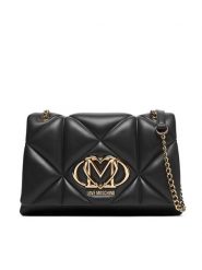 LOVE MOSCHINO Torebka JC4041PP0NLC0000 Czarny. Czarne torebki klasyczne damskie Love Moschino, ze skóry, bez dodatków. Za 829.99 zł.