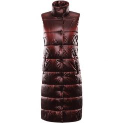 Kamizelka Hi-Therm Alpine Pro Urefa dla kobiet w kolorze wina - Ciepła i lekka. Czerwone kamizelki damskie Alpine Pro, na zimę, bez wzorów, z poliamidu, bez kaptura. Za 218.99 zł.