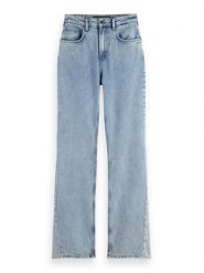 Scotch & Soda Dżinsy - Bootcut fit - w kolorze błękitnym rozmiar: W25/L32. Niebieskie jeansy damskie Scotch & Soda, z podwyższonym stanem. Za 229.46 zł.