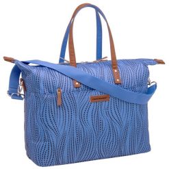 Torba rowerowa Tendo Alma niebieska. Niebieskie torby na laptopa NEW LOOXS, bez wzorów. Za 376.50 zł.
