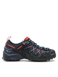 Salewa Trekkingi Ws Wildfire Edge Gtx GORE-TEX 61376-3965 Granatowy. Niebieskie obuwie trekkingowe damskie Salewa, z gore-texu, bez zapięcia. Za 719.20 zł.