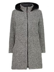 CMP Płaszcz w kolorze szarym rozmiar: 40. Szare płaszcze damskie CMP, bez wzorów, z syntetyku, bez kaptura. Za 392.45 zł.