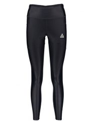 Nike Legginsy sportowe w kolorze czarnym rozmiar: M. Czarne legginsy damskie Nike, m, bez wzorów, z podwyższonym stanem, outdoorowe. Za 188.40 zł.