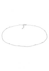 Elli Damski naszyjnik Choker, łańcuszek pancerka, kulka, Basic Minimal, regulowany srebro 925 Sterling Silver Naszyjniki 1 ct. Szare naszyjniki damskie Elli, srebrne. Za 211.64 zł.