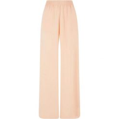 Luźne Spodnie Damskie Z Szerokimi Nogawkami Z Wiskozy. Brązowe spodnie dresowe damskie Urban Classics, xs, bez wzorów, z wiskozy. Za 155.99 zł.