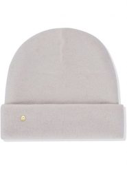 Hey Marly Wełniana czapka beanie "Classic" w kolorze beżowym rozmiar: onesize. Brązowe czapki damskie Hey Marly, bez wzorów, z materiału. Za 194.52 zł.