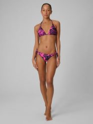 4F Dół od bikini damski - multikolor XXL. Brązowe bikini 4F, bez wzorów. Za 49.99 zł.