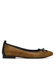 Lasocki Baleriny RST-KAJA-53 Brązowy. Brązowe balerinki damskie Lasocki, bez wzorów, ze skóry. Za 149.99 zł.