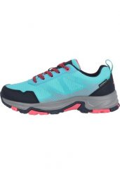 Buty sportowe damskie Whistler Famtin WP. Niebieskie obuwie trekkingowe damskie WHISTLER, z gumy, bez zapięcia. Za 267.50 zł.