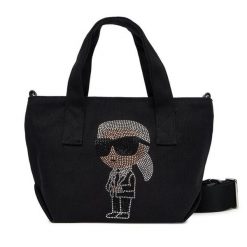 Torebka KARL LAGERFELD. Czarne torebki klasyczne damskie KARL LAGERFELD, bez dodatków. Za 299.99 zł.