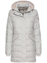 Camel Active Płaszcz pikowany w kolorze jasnoszarym rozmiar: 48. Szare płaszcze damskie Camel Active, bez wzorów, bez kaptura. Za 549.06 zł.