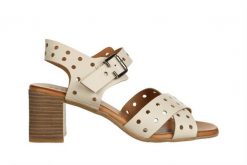 Sandały Bayla-161 061 2722 White Swan 161698, Beżowy, Skóra naturalna - 38. Brązowe sandały damskie Bayla, bez wzorów, z gumy, bez obcasa, na słupku, bez zapięcia. W wyprzedaży za 134.10 zł.