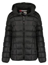 Geographical Norway Kurtka pikowana "Babette" w kolorze czarnym rozmiar: XL. Czarne kurtki damskie Geographical Norway, xl, bez wzorów, bez kaptura. Za 216.22 zł.