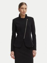 Rinascimento Marynarka CFC0127901003 Czarny Slim Fit. Czarne marynarki i żakiety damskie Rinascimento, s, bez wzorów, z syntetyku. Za 579.99 zł.