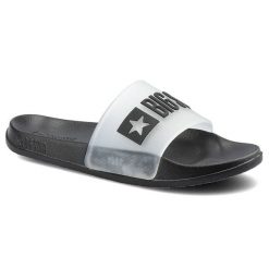 Klapki damskie Big Star, wsuwane basenowe klapki z tworzywa, czarne, FF274A200-906. Czarne klapki damskie Big Star, z aplikacjami, bez obcasa, bez zapięcia. Za 55.00 zł.