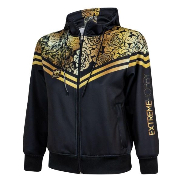 Bluza damska sportowa rozpinana z kapturem EXTREME HOBBY ROSE. Czarne bluzy damskie EXTREME HOBBY, xl, bez wzorów, z poliesteru, z kapturem. Za 259.00 zł.