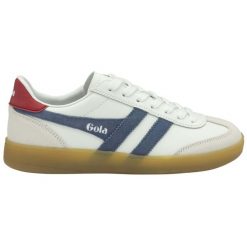 Damskie skórzane buty sportowe Gola Viper Leather. Białe obuwie sportowe casual damskie Gola. Za 427.50 zł.