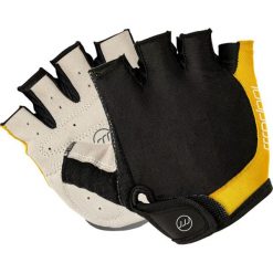 Rękawiczki rowerowe unisex madani krótkie TIGER`S PAW. Niebieskie rękawiczki damskie MADANI, bez wzorów. Za 24.99 zł.