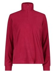 CMP Bluza polarowa w kolorze czerwonym rozmiar: 38. Czerwone bluzy damskie CMP, bez wzorów, z materiału, bez kaptura. Za 65.85 zł.