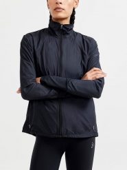 Craft Kurtka sportowa w kolorze czarnym rozmiar: XXL. Czarne kurtki sportowe damskie Craft, xxl, bez wzorów, bez kaptura. Za 132.98 zł.