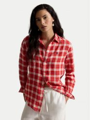 Polo Ralph Lauren Koszula 211970733500 Czerwony Classic Fit. Czerwone koszule damskie Polo Ralph Lauren, xs, bez wzorów, ze lnu, bez kołnierzyka, bez ramiączek. Za 859.99 zł.