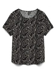 Vero Moda Bluzka w kolorze czarnym rozmiar: XS. Czarne bluzki damskie Vero Moda, xs, bez wzorów, z wiskozy, bez kołnierzyka, bez ramiączek. Za 39.31 zł.