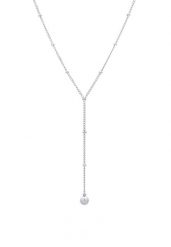 Elli Piłka damska Choker Y-Chain Ball Geo Basic 925 Sterling Silver Pozłacana Naszyjniki 1 ct Damski. Szare naszyjniki damskie Elli, pozłacane. Za 263.99 zł.