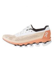 ON RUNNING Buty "Cloudboom 1" w kolorze biało-pomarańczowym do biegania rozmiar: 36,5. Białe obuwie sportowe damskie On Running, z materiału, bez zapięcia, do biegania. Za 361.02 zł.