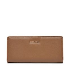 Portfel Puccini. Zielone portfele damskie Puccini, bez wzorów. Za 99.99 zł.