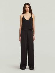 G-Star Kombinezon w kolorze czarnym rozmiar: S. Czarne kombinezony damskie G-Star, s, bez wzorów, z bawełny, retro, bez kołnierzyka, bez ramiączek. Za 178.37 zł.