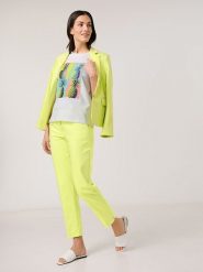 Gerry Weber Koszulka w kolorze białym rozmiar: 38. Białe bluzki damskie Gerry Weber, bez wzorów, bez kołnierzyka, bez ramiączek. Za 87.81 zł.