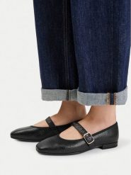 Lasocki Baleriny CEO-RST-ROMI-96 Czarny. Czarne balerinki damskie Lasocki, bez wzorów, ze skóry. Za 199.99 zł.