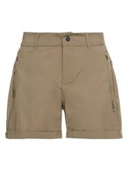 Odlo Szorty funkcyjne "Infinity" w kolorze khaki rozmiar: 36. Brązowe spodenki sportowe damskie ODLO, bez wzorów, z materiału, outdoorowe. Za 122.96 zł.