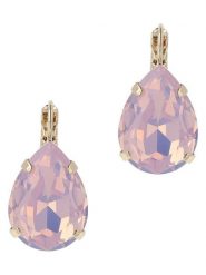 Otazu Pozłacane kolczyki z kryształami Swarovski rozmiar: onesize. Różowe kolczyki damskie Otazu, z kryształem, pozłacane. Za 113.99 zł.