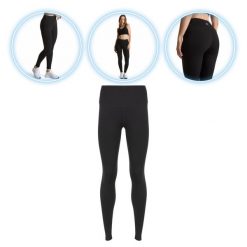 Legginsy damskie Trexo Trexi Leggings. Czarne legginsy damskie TREXO, bez wzorów. Za 69.99 zł.