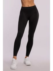 Spaio Legginsy termiczne "Play" w kolorze czarnym rozmiar: M. Czarne legginsy damskie Spaio, m, bez wzorów, z materiału. Za 122.38 zł.