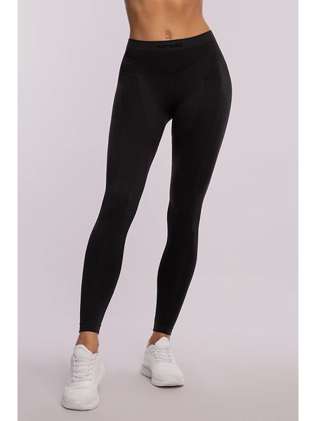 Spaio Legginsy termiczne "Play" w kolorze czarnym rozmiar: M. Czarne legginsy damskie Spaio, m, bez wzorów, z materiału, outdoorowe. Za 131.12 zł.