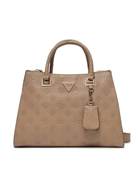 Guess Torebka HWPG93 49070 Beżowy. Brązowe torebki klasyczne damskie Guess, ze skóry, bez dodatków. Za 379.99 zł.