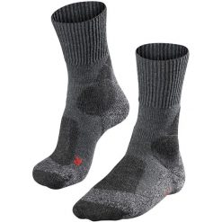 Skarpetki damskie Falke TK1. Szare skarpetki damskie Falke, bez wzorów, z elastanu. Za 161.50 zł.