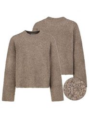 Sublevel Sweter w kolorze brązowym rozmiar: L. Brązowe swetry klasyczne damskie Sublevel, l, bez kołnierzyka. Za 175.26 zł.