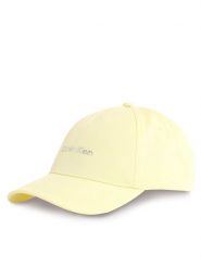 Calvin Klein Czapka z daszkiem Ck Must Tpu Logo Cap K60K610525 Żółty. Żółte czapki z daszkiem damskie Calvin Klein, bez wzorów, z bawełny. Za 89.99 zł.