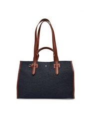 Weekend Max Mara Torebka Giannadenim 2525516104650 Niebieski. Niebieskie torebki klasyczne damskie Weekend Max Mara, z materiału, bez dodatków. Za 1,549.00 zł.