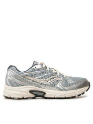 Saucony Sneakersy S60812 8 Srebrny. Szare obuwie sportowe damskie Saucony, ze skóry, bez zapięcia. Za 309.99 zł.