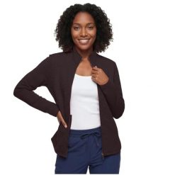 Bluza dresowa sportowa damska The Hoodless Hoodie GoWalk Shine Jacket. Brązowe bluzy damskie Skechers, s, bez wzorów, z dresówki, bez kaptura. Za 199.99 zł.