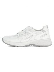 Gabor Skórzane sneakersy w kolorze białym rozmiar: 39. Białe obuwie sportowe damskie Gabor, z materiału, bez zapięcia. Za 262.91 zł.
