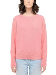 Mustang Sweter w kolorze jasnoróżowym rozmiar: XL. Różowe swetry klasyczne damskie Mustang, xl, z bawełny, bez kołnierzyka. Za 127.35 zł.