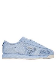Lacoste Sneakersy Club-Low 51SFA0155 Niebieski jasny. Niebieskie obuwie sportowe damskie Lacoste, z materiału, bez zapięcia. Za 458.99 zł.