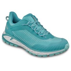 Buty sportowe damskie MEINDL Power Walker Lady 4.2 Clima. Niebieskie obuwie trekkingowe damskie MEINDL, z gore-texu, bez zapięcia. Za 849.90 zł.