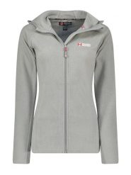 Canadian Peak Kurtka polarowa "Tugoodeak" w kolorze szarym rozmiar: S. Szare kurtki damskie Canadian Peak, s, bez wzorów, z polaru, bez kaptura. Za 43.99 zł.